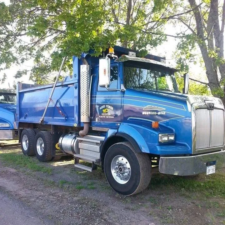 Pierre Cormier Construction dump truck